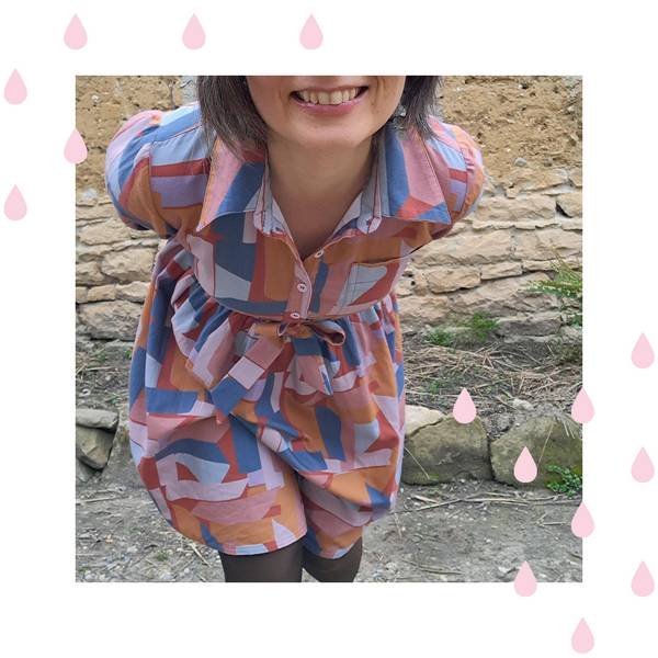 robe chemise Naïs by Delphine made in Velanne